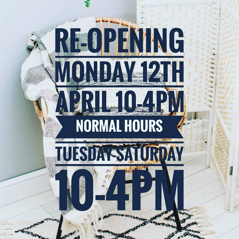 🌟Reopening times for this week...