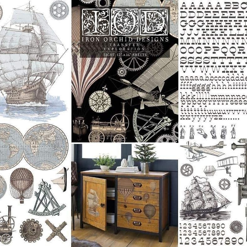 new release Iron Orchid Designs decor products are here!