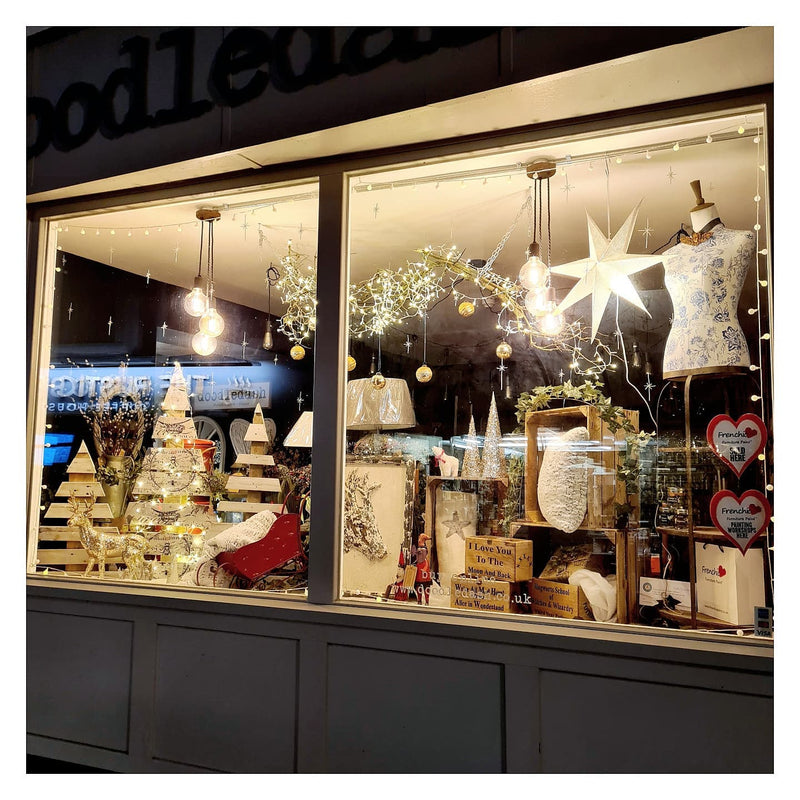 Our Christmas window is now in and we are feeling