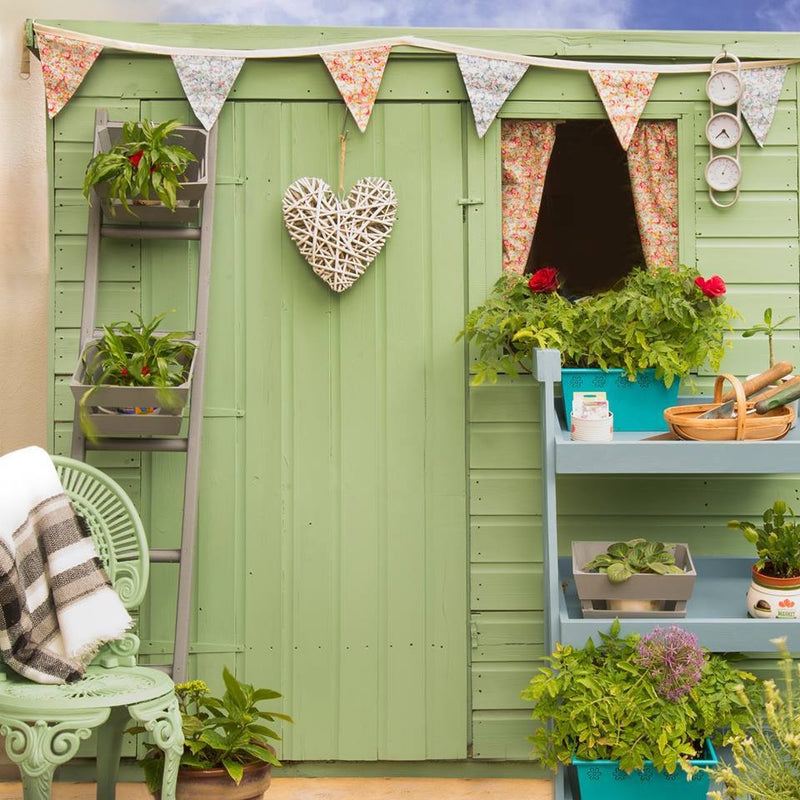 PAINTED FRONT DOOR