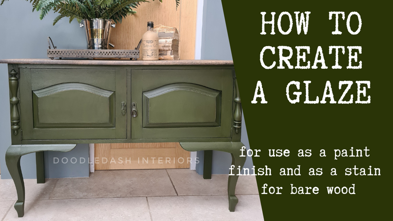 Creating a glaze using Frenchic products
