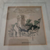 Hand-coloured etchings of local scenes: Northleach, Cotswolds c.1902