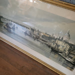 Blackfriars from Southwark Bridge vintage print