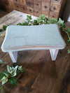 Painted wooden stool/riser