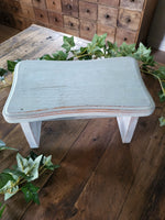 Painted wooden stool/riser