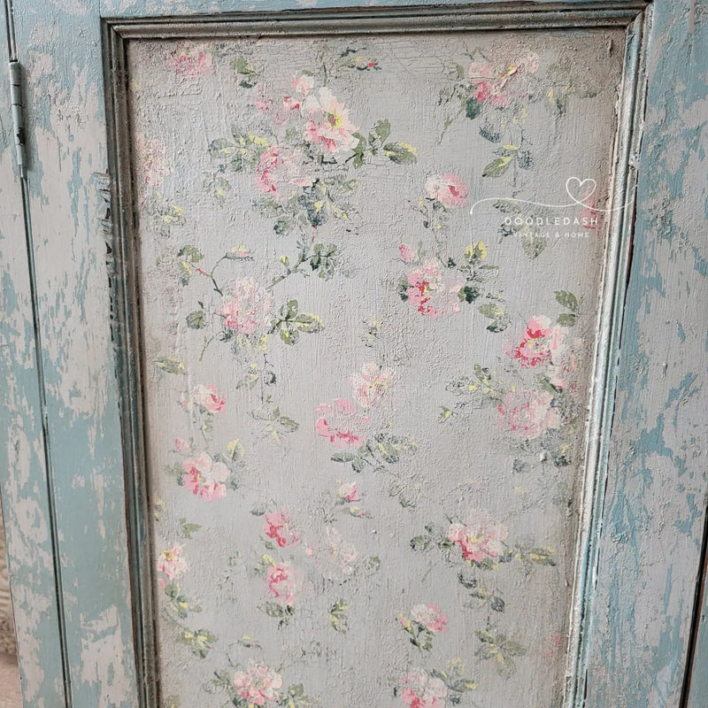 Rose Chintz Paint Inlay by Iron Orchid Designs - Furniture Flip, Upcycling, Decor