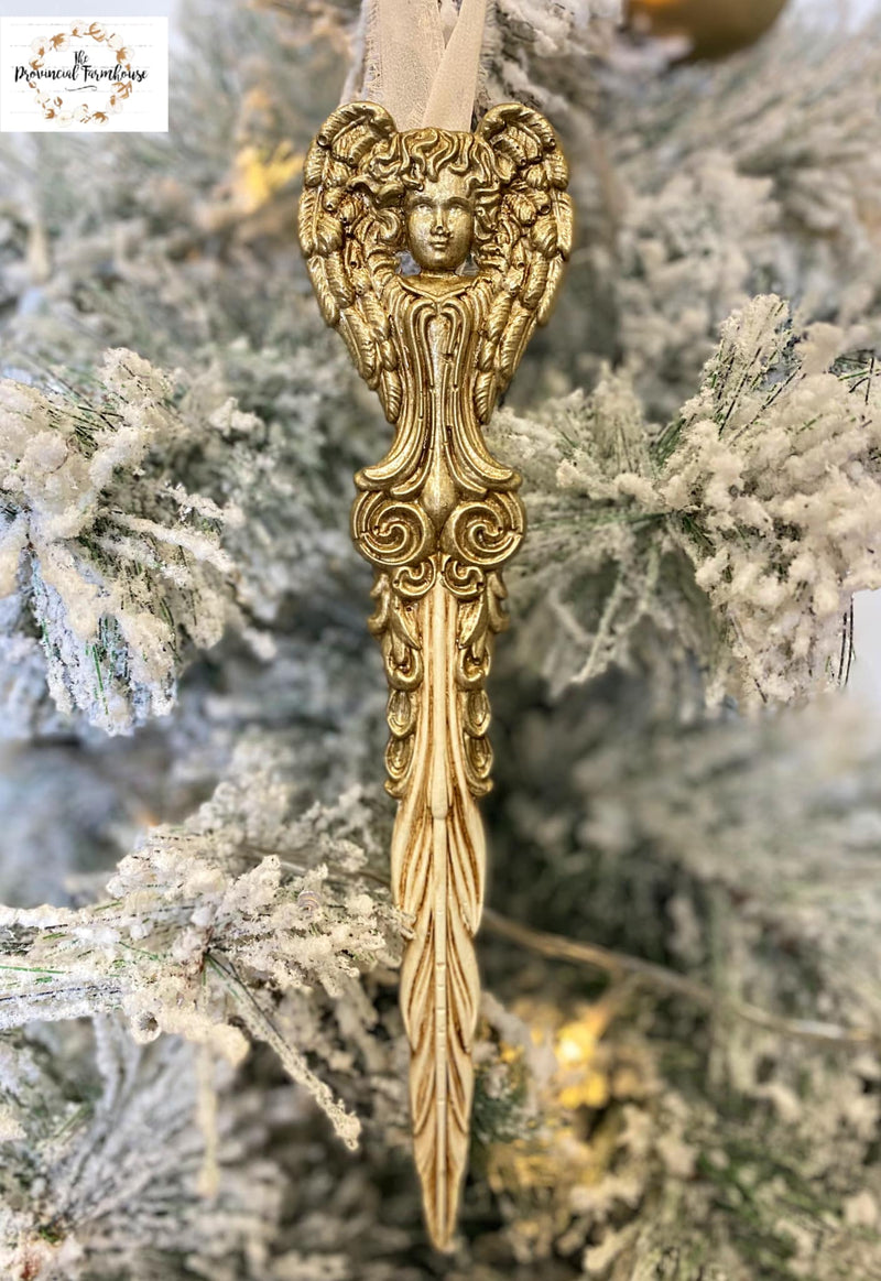 Angelic Tapers Mould by Iron Orchid Designs - Clay, Resin, Hot Glue