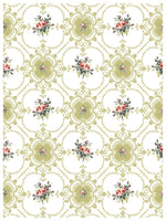 Lattice Rose Paint Inlay by Iron Orchid Designs - Furniture Flip, Upcycling, Decor (LIMITED EDITION)