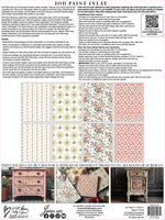 Lattice Rose Paint Inlay by Iron Orchid Designs - Furniture Flip, Upcycling, Decor (LIMITED EDITION)