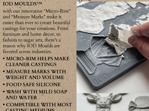 Invitation Only Furniture Mould by Iron Orchid Designs - Clay, Resin, Hot Glue
