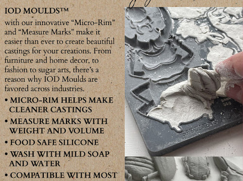 Specimens Decor Furniture Mould by Iron Orchid Designs - Clay, Resin, Hot Glue