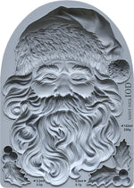 Saint Nick Decor Mould - Iron Orchid Designs UK 5x7 inch