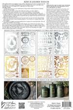 Figgy & Flourish IOD Gilded Foil Transfer - Iron Orchid Designs UK