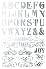Figgy & Flourish IOD Gilded Foil Transfer - Iron Orchid Designs UK