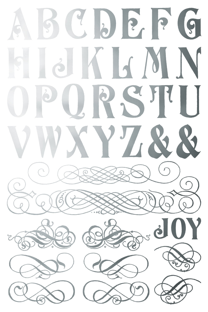 Figgy & Flourish IOD Gilded Foil Transfer - Iron Orchid Designs UK