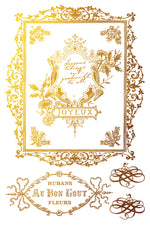 Figgy & Flourish IOD Gilded Foil Transfer - Iron Orchid Designs UK