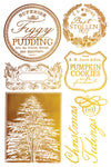 Figgy & Flourish IOD Gilded Foil Transfer - Iron Orchid Designs UK