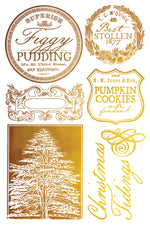 Figgy & Flourish IOD Gilded Foil Transfer - Iron Orchid Designs UK