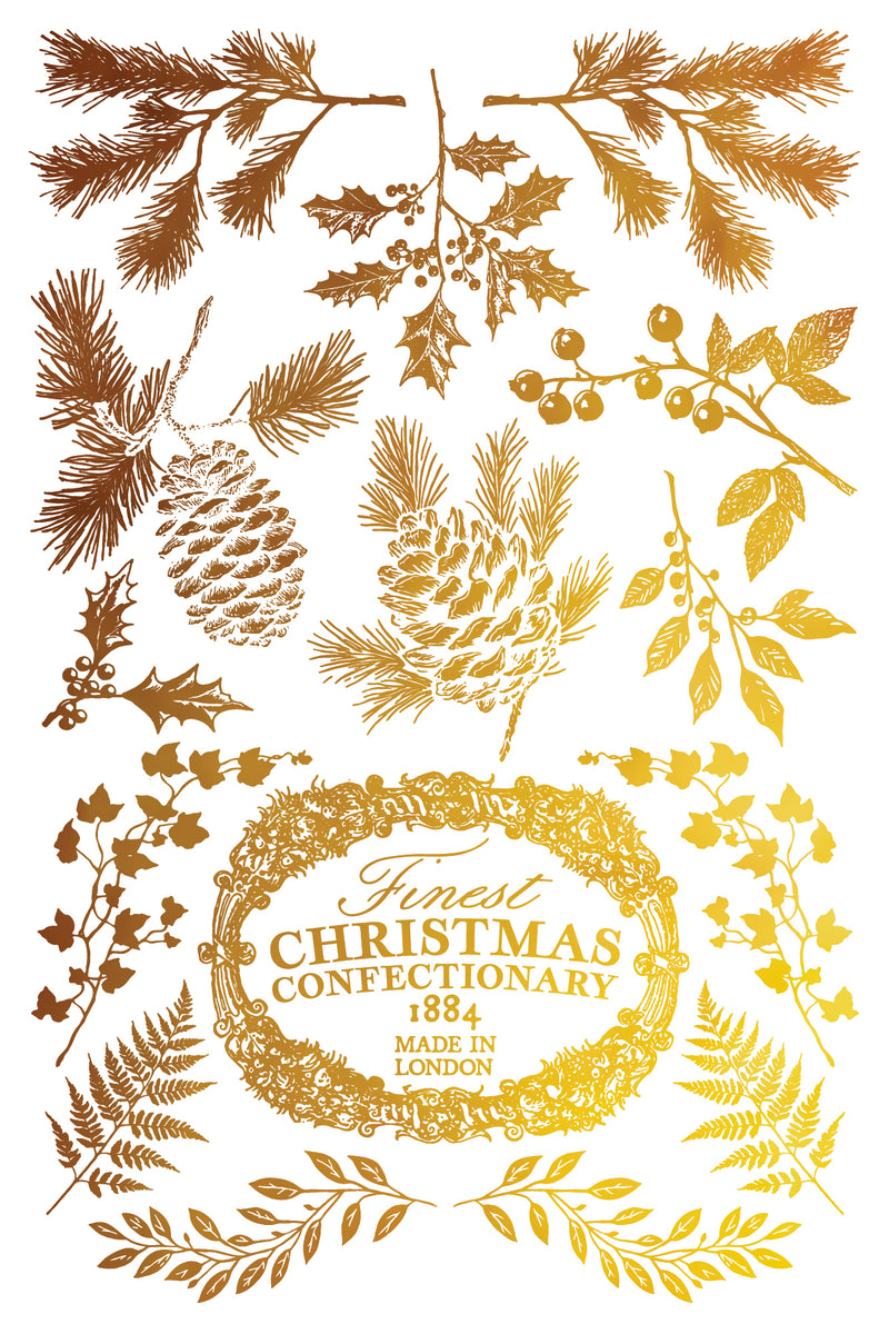 Figgy & Flourish IOD Gilded Foil Transfer - Iron Orchid Designs UK