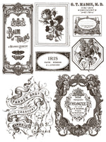FLORIOGRAPHY IRON ORCHID DESIGNS Paint Inlay -  8 page 12x16 inch (Limited Edition)