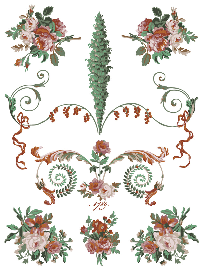 La Folie Paint Inlay - Iron Orchid Designs UK