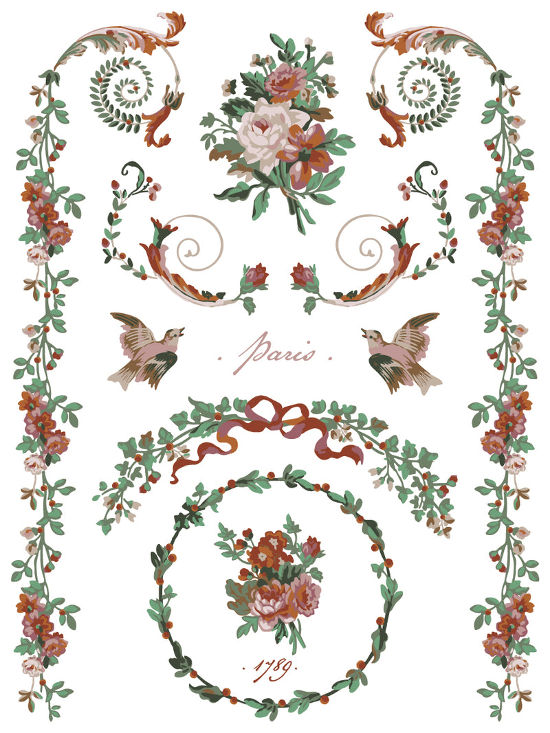 La Folie Paint Inlay - Iron Orchid Designs UK