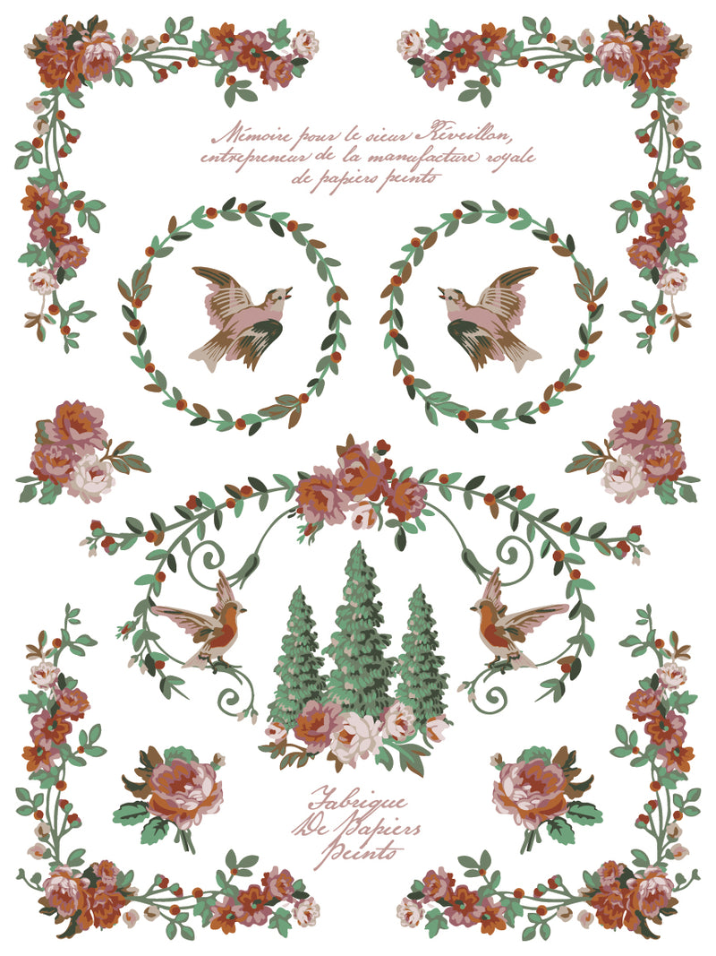 La Folie Paint Inlay - Iron Orchid Designs UK