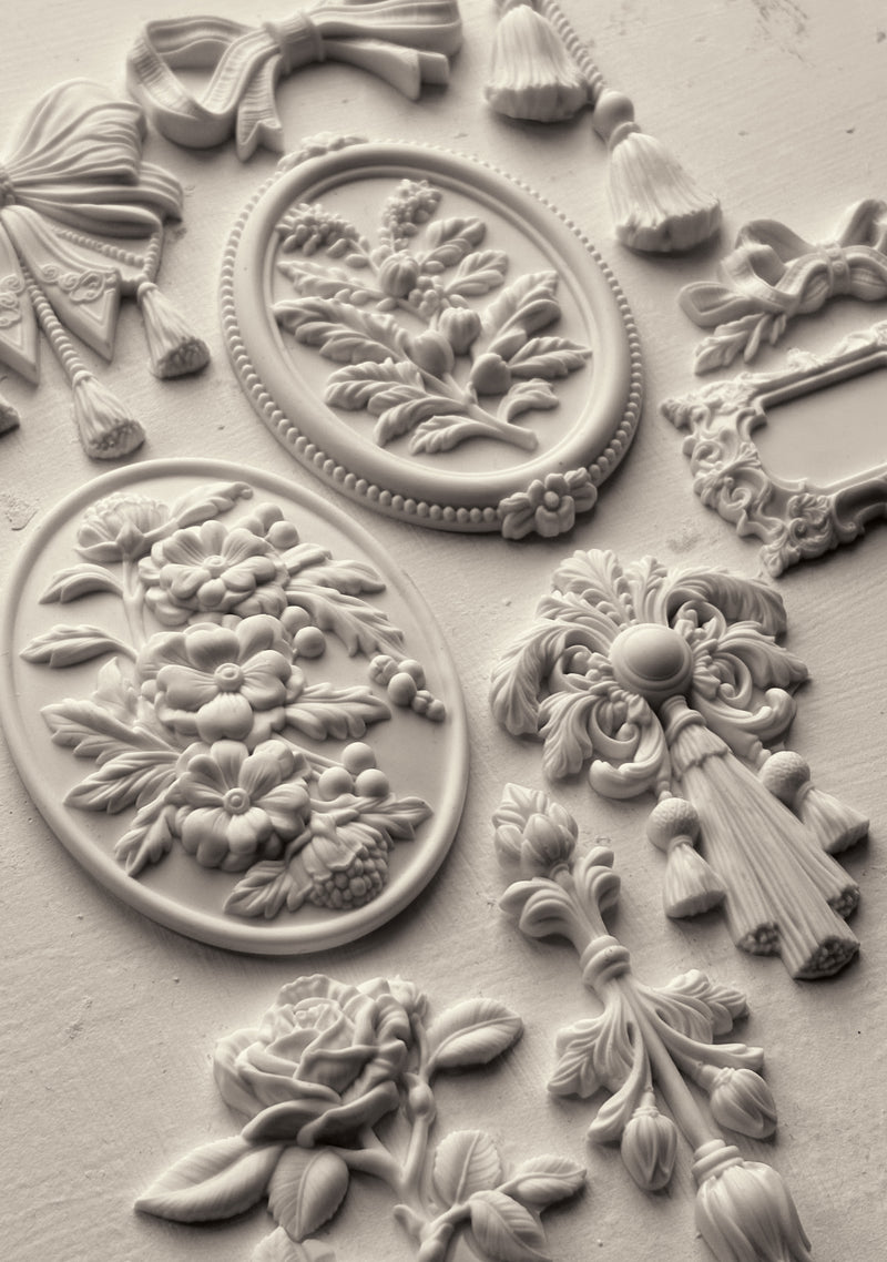 Victoriana Decor Mould - Iron Orchid Designs UK