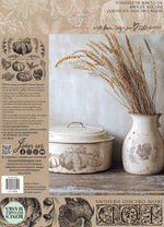 Autumn Blessings 12x12 IOD Stamp