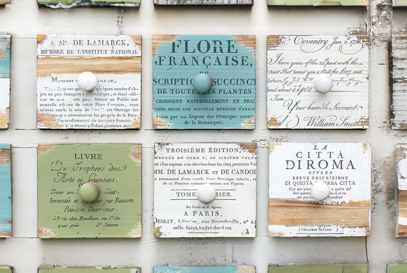 EPHEMERAL TYPE 12X12 IOD STAMP by Iron Orchid Designs - Ink, Chalk Paint, Furniture Craft Stamp
