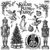 Sugar Plum Fairy 12x12 IOD Stamp