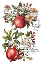 Clementine Decor Transfer - Iron Orchid Designs UK
