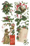 Christmas Joy Decor Transfer - Iron Orchid Designs UK