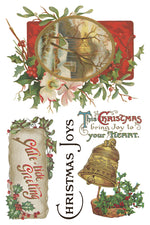 Christmas Joy Decor Transfer - Iron Orchid Designs UK