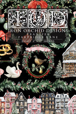 Partridge Lane Decor Transfer - Iron Orchid Designs UK