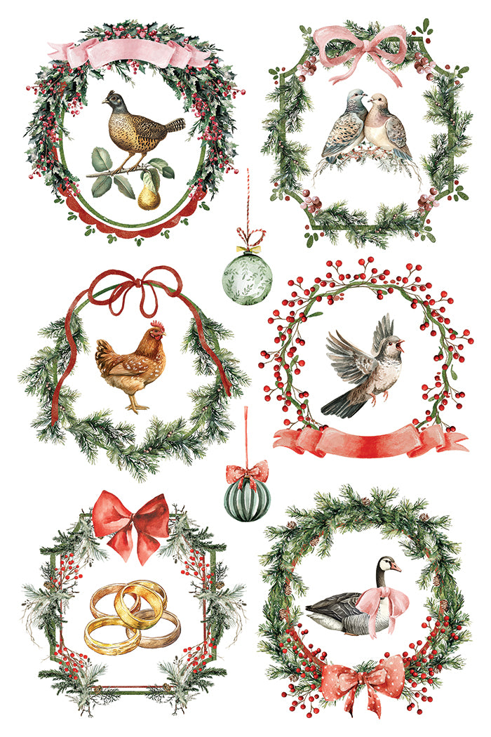 Partridge Lane Decor Transfer - Iron Orchid Designs UK