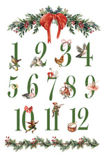 Partridge Lane Decor Transfer - Iron Orchid Designs UK