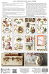 Santa's Hollow Decor Transfer - Iron Orchid Designs UK