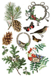 Winter Botanist Decor Transfer - Iron Orchid Designs UK