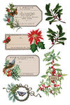 Winter Botanist Decor Transfer - Iron Orchid Designs UK