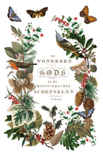 Winter Botanist Decor Transfer - Iron Orchid Designs UK