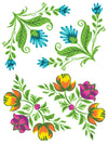 Vida Flora Paint Inlay  - Debi's DIY Limited Edition