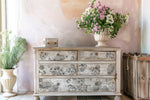 EPHEMERAL TYPE 12X12 IOD STAMP by Iron Orchid Designs - Ink, Chalk Paint, Furniture Craft Stamp