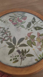 Unique, hand-decorated, lazy susan
