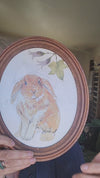 Hand Decorated Nursery  Wall Decor