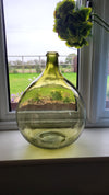 Vintage French Green Glass Carboy