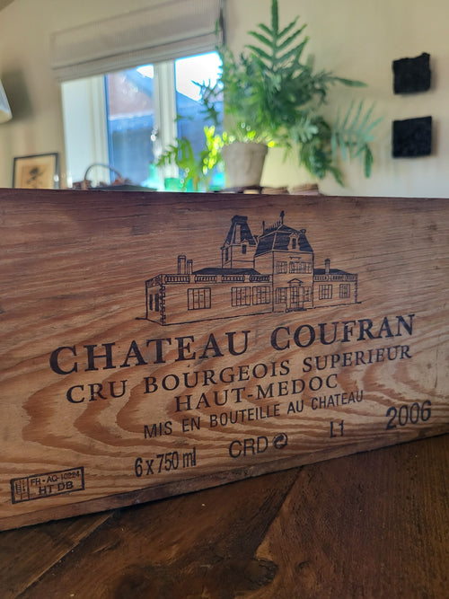 Rustic French Champagne Crate