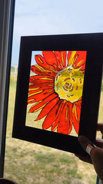 Sunflower (2 sheets) Decor Stamp by Iron Orchid Designs - Ink, Chalk Paint, Furniture Craft Stamp 12"x12"