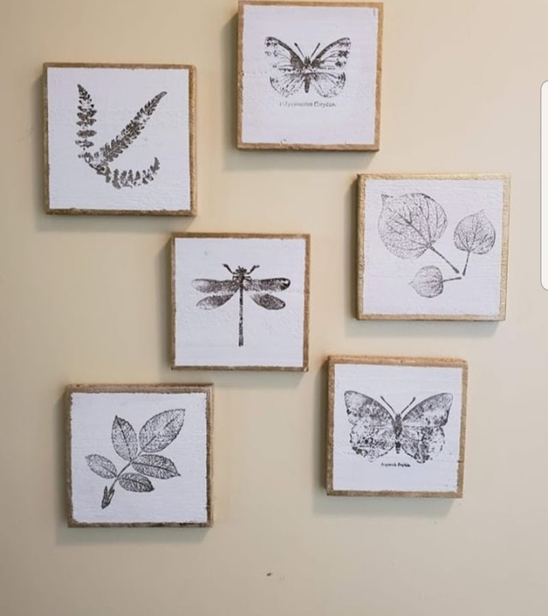 Butterflies Decor Stamp by Iron Orchid Designs - Ink, Chalk Paint, Furniture Craft Stamp 12"x12"