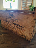 Rustic French Champagne Crate
